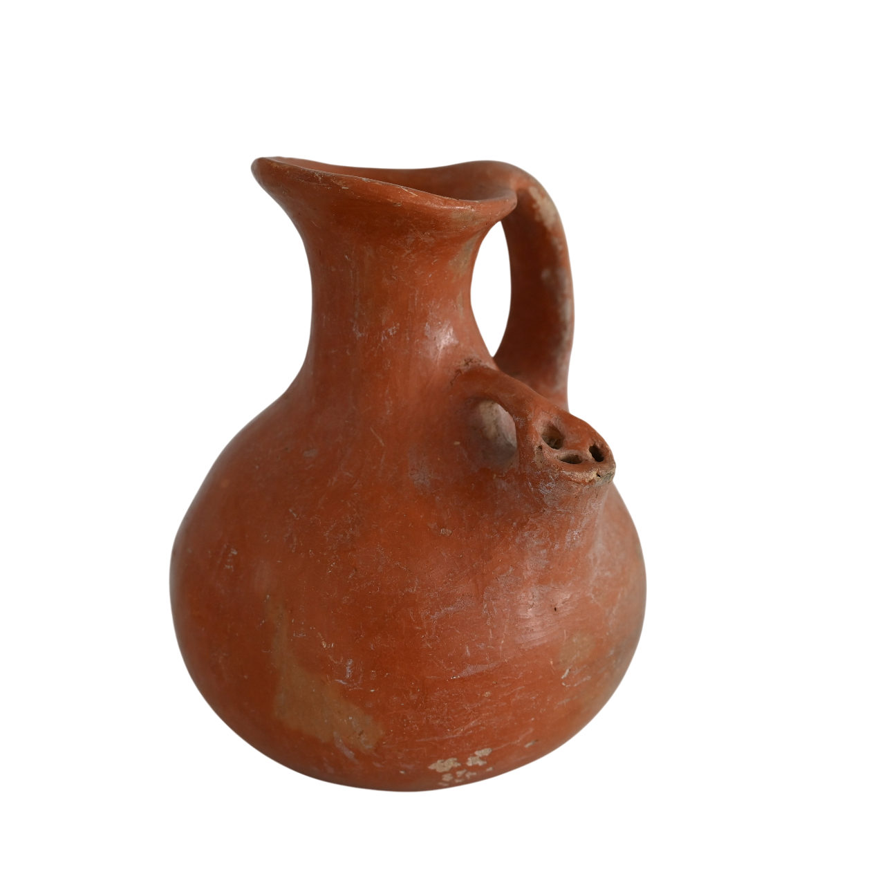 Hittite red ware pottery vessel from Anatolia, c. 2nd millennium BC